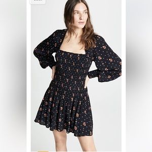 Free People Two Faces Mini Dress Size M
